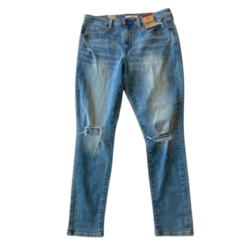 Levi's 721 High Rise Skinny Jeans Women's 33x30 Light Wash NWT